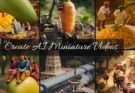 How To Make Viral AI Miniature Videos For Instagram & Tik Tok Using Free Tools